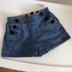 Burberry denim shorts